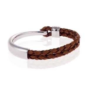 EM Men's Accessories bransoletka skórzana brązowa.jpg