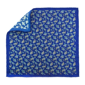 EM Men's Accessories poszetka jedwabna niebieska w paisley.jpg