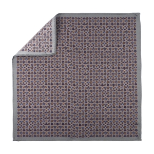 EM Men's Accessories poszetka jedwabna szara paisley.jpg