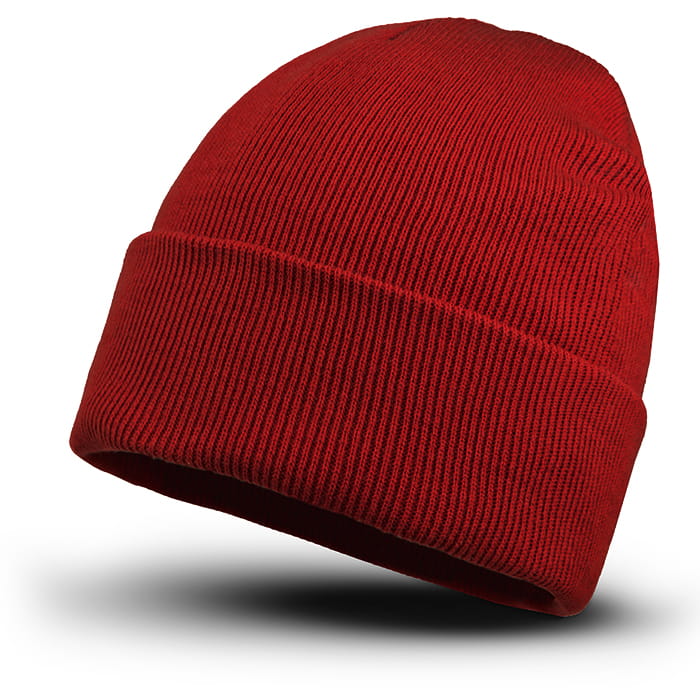 Czapka zimowa beanie - czerwona