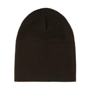 Czapka zimowa beanie - brązowa