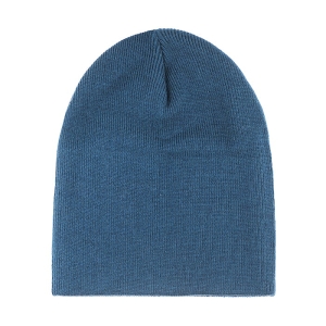 Czapka zimowa beanie - niebieska