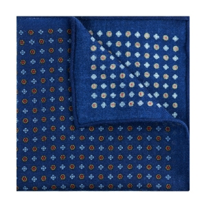 em men's accessories poszetka granatowa we wzór wełna (4).jpg