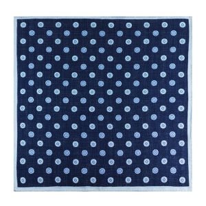 em men's accessories poszetka granatowa we wzór wełna (3).jpg