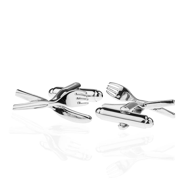 EM Men's Accessories spinki do mankietów nóż i widelec.jpg