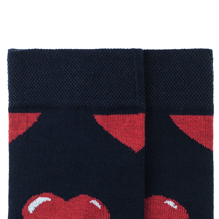 EM Men's Accessories bawełniane skarpety w czerwone serduszka.jpg