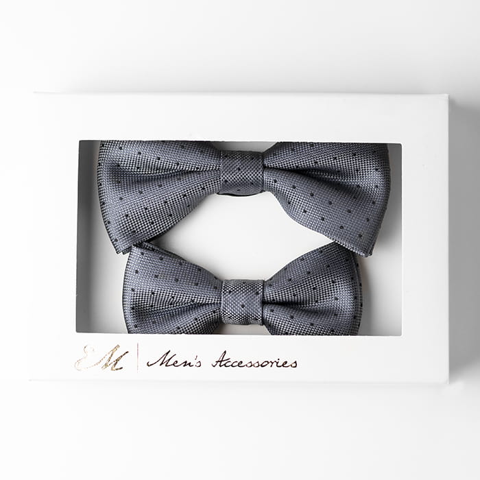 em mens accessories muszki ojciec i syn szara (3).jpg