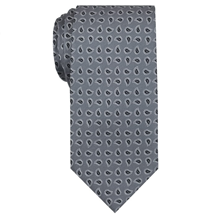 em mens accessories krawat klasyczny szary paisley mikrofibra(4).jpg