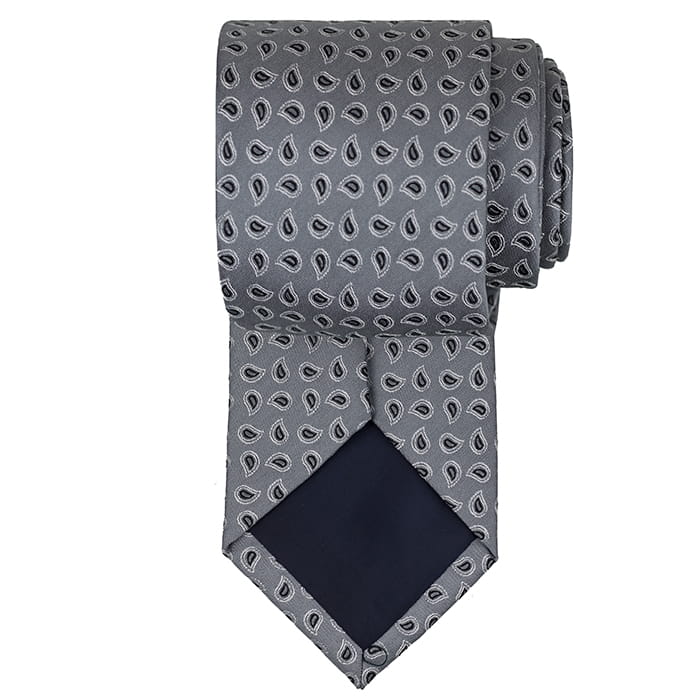 em mens accessories krawat klasyczny szary paisley mikrofibra(5).jpg