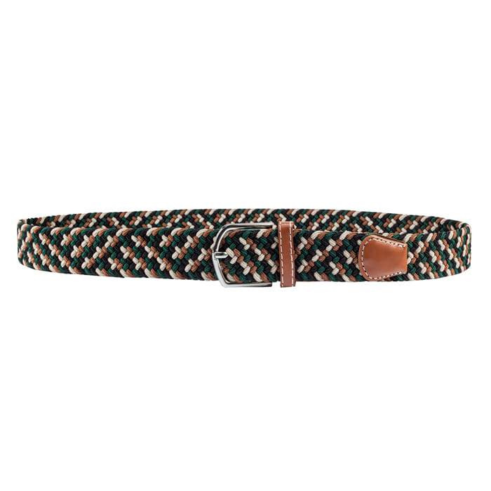 em men's accessories pasek pleciony brązowo-zielony (1).jpg