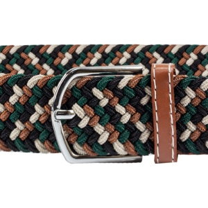 em men's accessories pasek pleciony brązowo-zielony (3).jpg