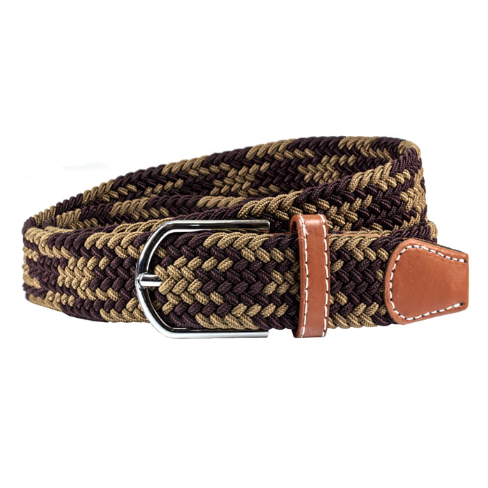 em men's accessories pasek pleciony beżowy brązowy (3).jpg