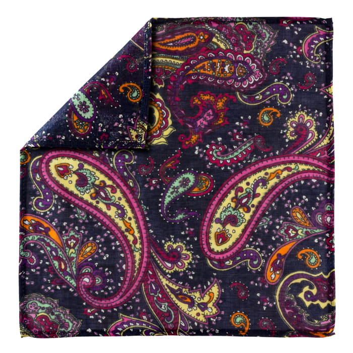 EM men's accessories poszetka bawełniana fioletowa (2).jpg