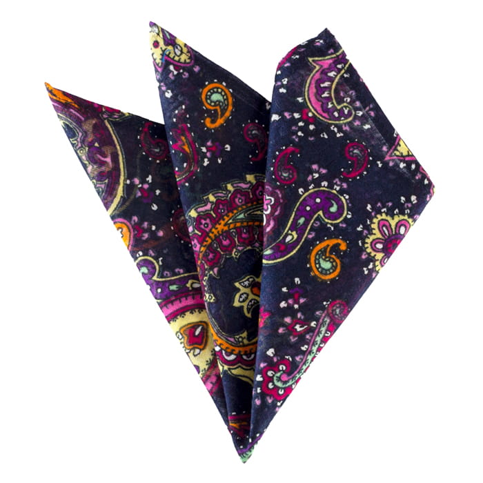 EM men's accessories poszetka bawełniana fioletowa  (3).jpg