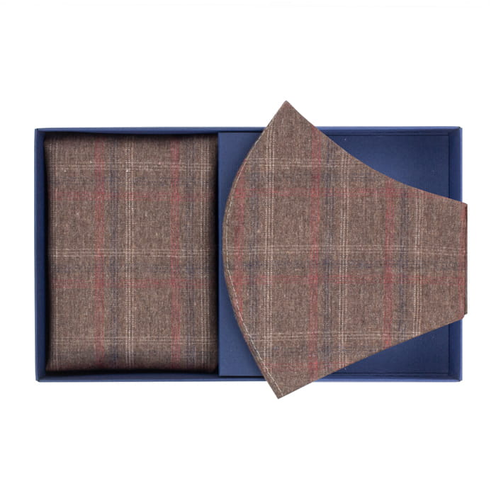 Zestaw maseczka+poszetka EM men's accessories