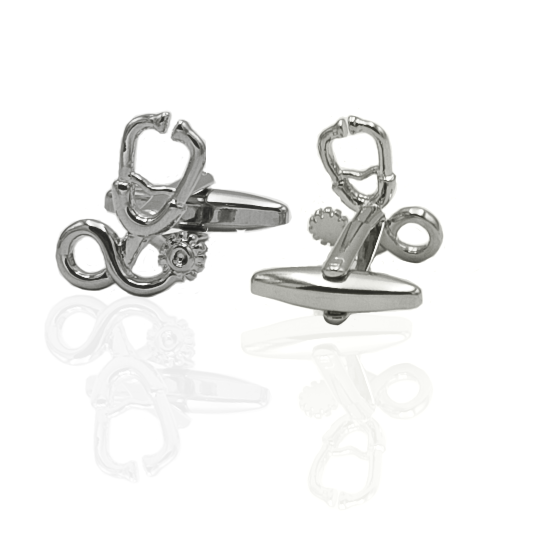 EM men's accessories spinki do mankietów stetoskosp.png