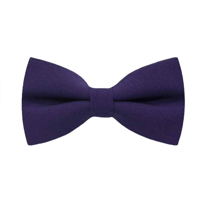 EM men's accessories mucha fioletowa gładka