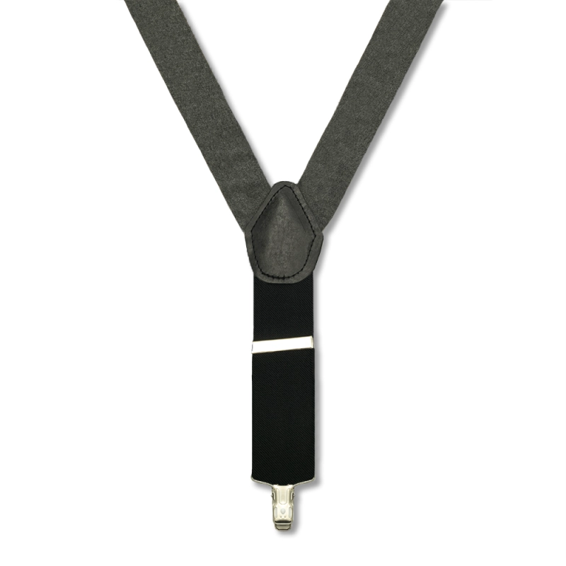 EM men's accessories zestaw szelki wełniane+mucha wełniana
