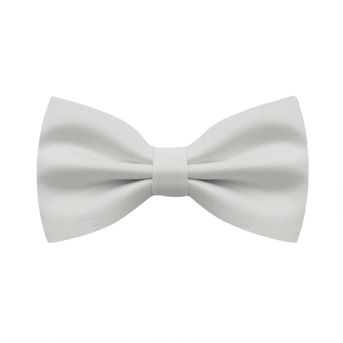 EM men's accessories mucha biała gładka