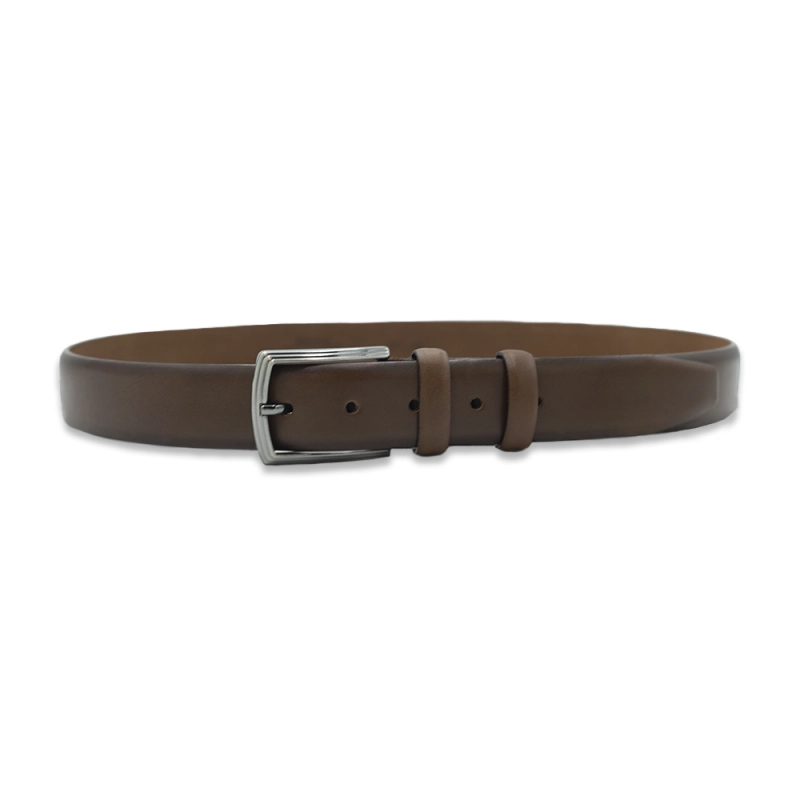 Pasek garniturowy skóra naturalna brązowy  em mens accessories