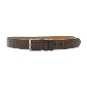 EM men's accessories pasek skórzany brązowy
