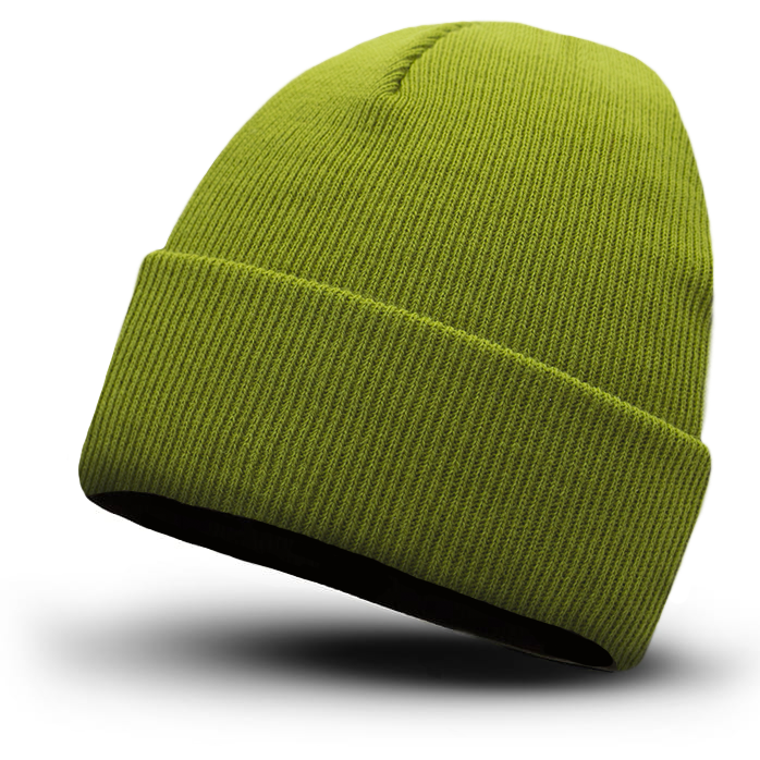 Czapka zimowa beanie - jasnozielony