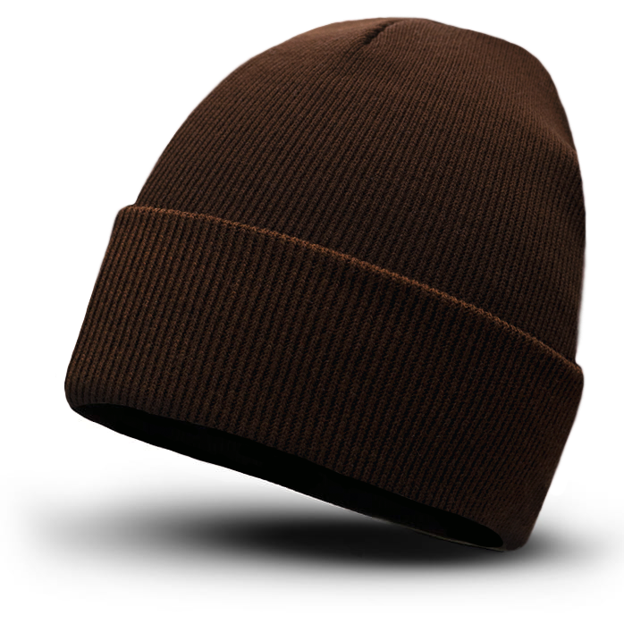 EM men's accessories czapka brązowa