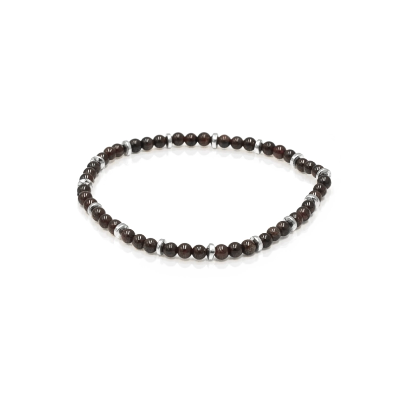 EM men's accessories bransoletka koraliki w kolorze czarnym.jpg
