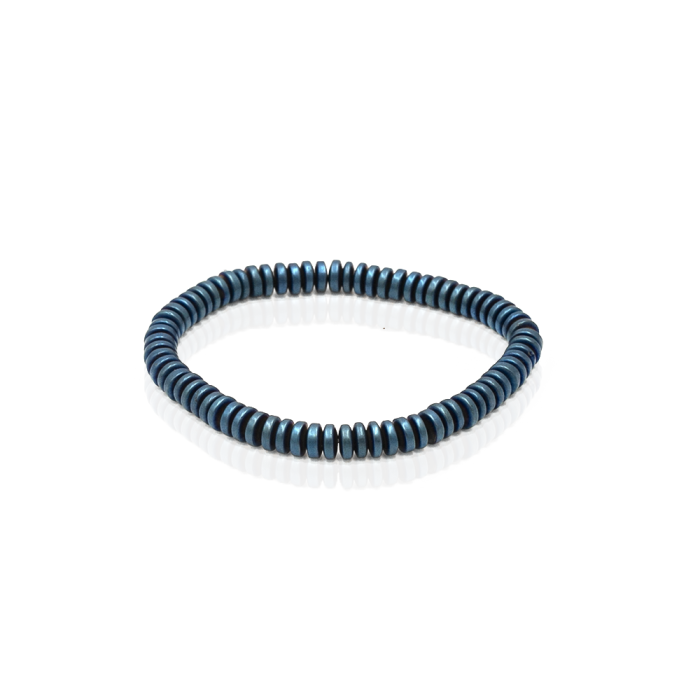 EM Men's Accessories bransoletka koraliki w kolorze granatowym.jpg
