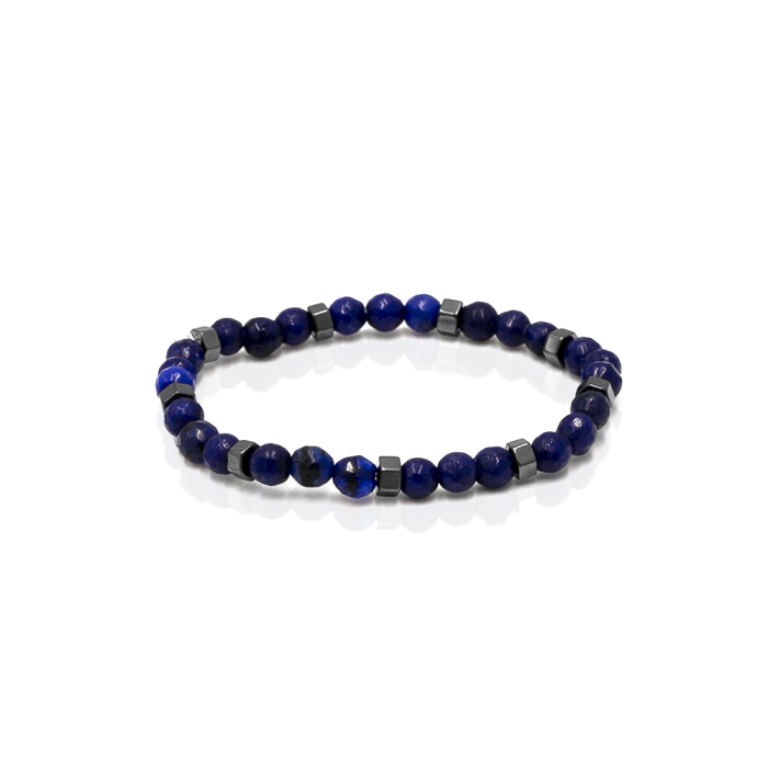 EM men's accessories bransoletka koraliki w kolorze granatowym.jpg