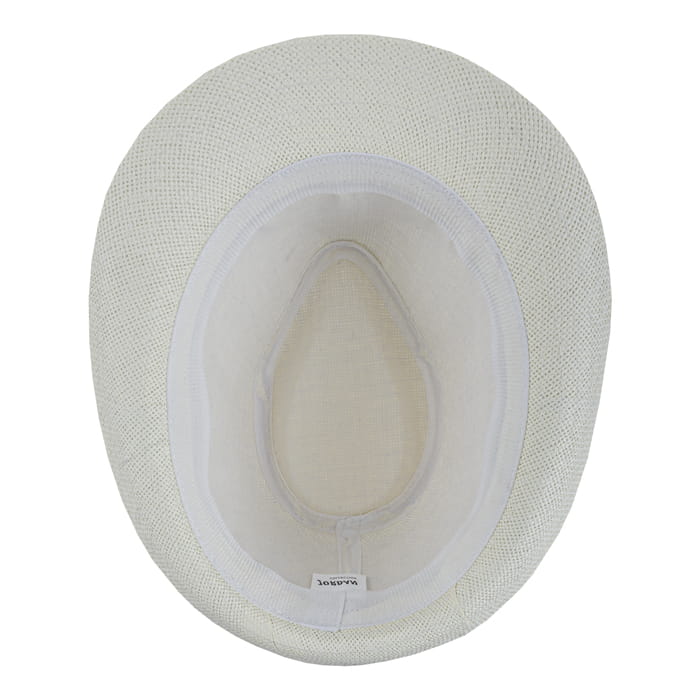 kapelusz letni em mens accessories trilby beżowy w kotwice