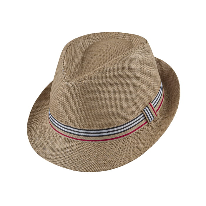 kapelusz letni em mens accessories trilby brązowy burberry
