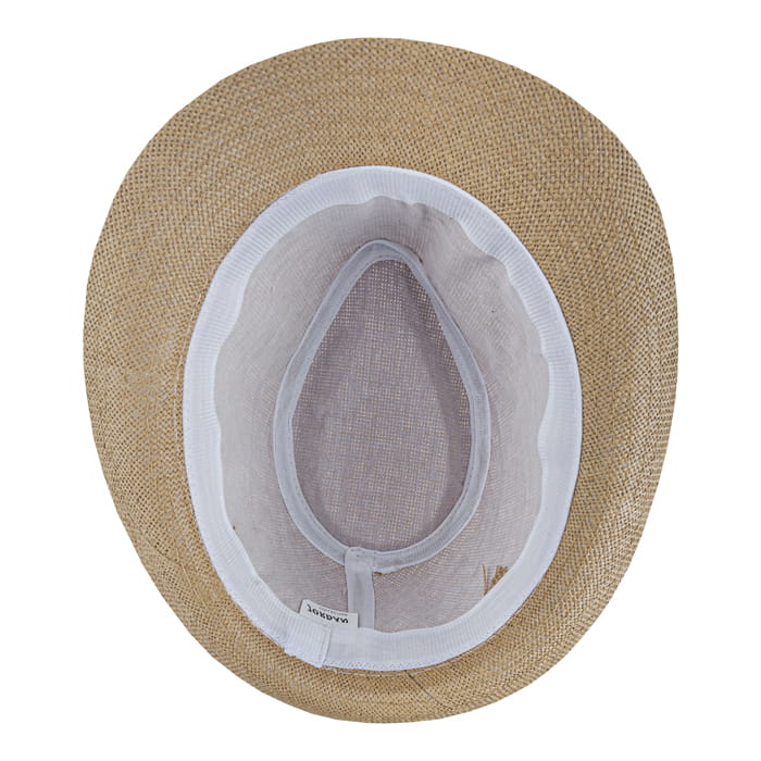 kapelusz letni em mens accessories trilby brązowy burberry