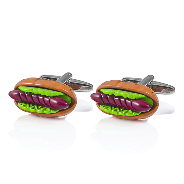 Spinki do mankietów hot-dogi EM men's accessories