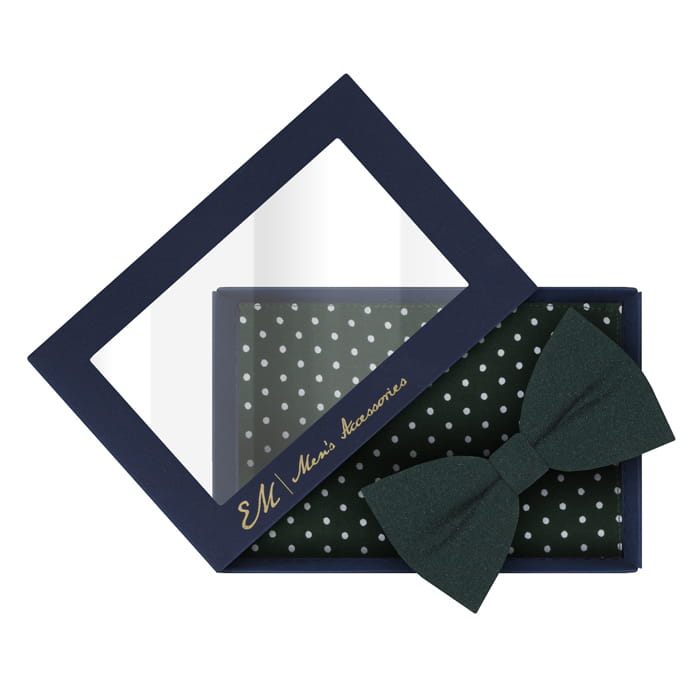 Zestaw poszetka+mucha EM men's accessories