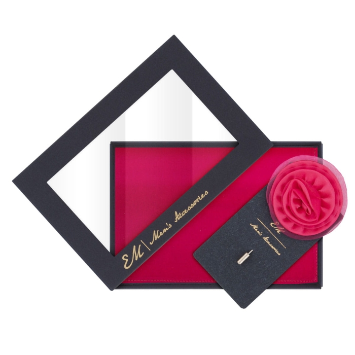 Zestaw-poszetka-+-szpilka-do-butonierki-EM men's accessories