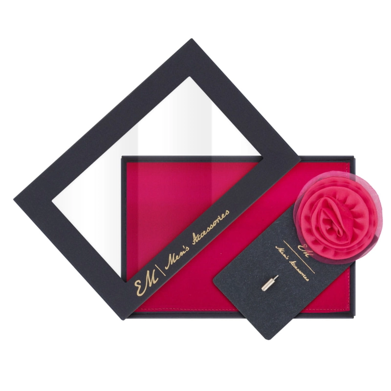 Zestaw-poszetka-+-szpilka-do-butonierki-EM men's accessories