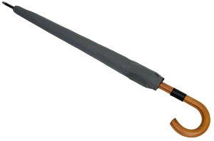 em parachase Parasol - długi - gładki - z drewnianą rączką - 7165 - PREMIUM COLLECTION