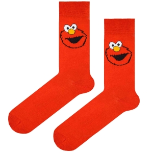 Skarpety kolorowe - czerwone - Elmo