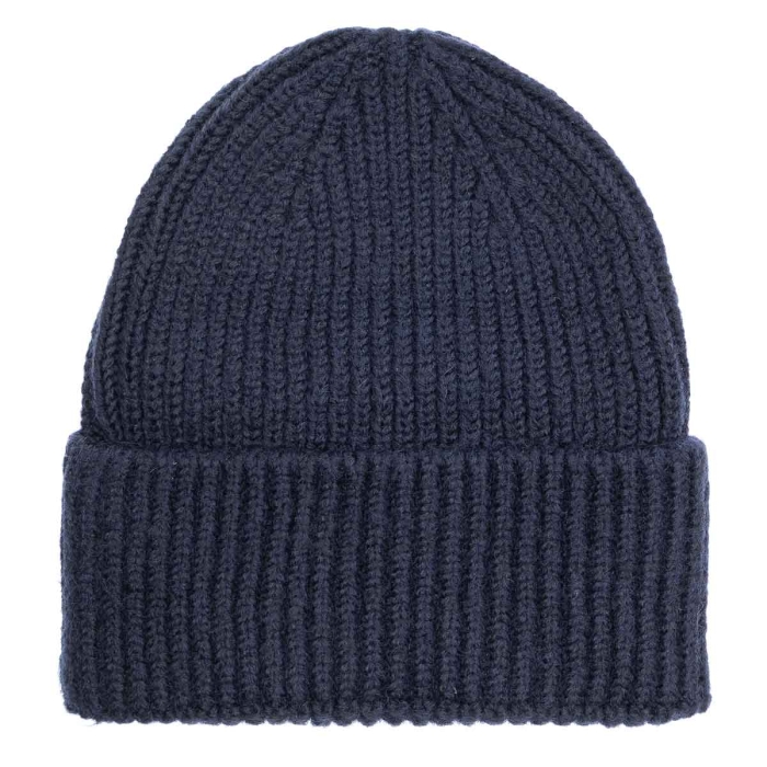 Czapka zimowa beanie granatowa EM