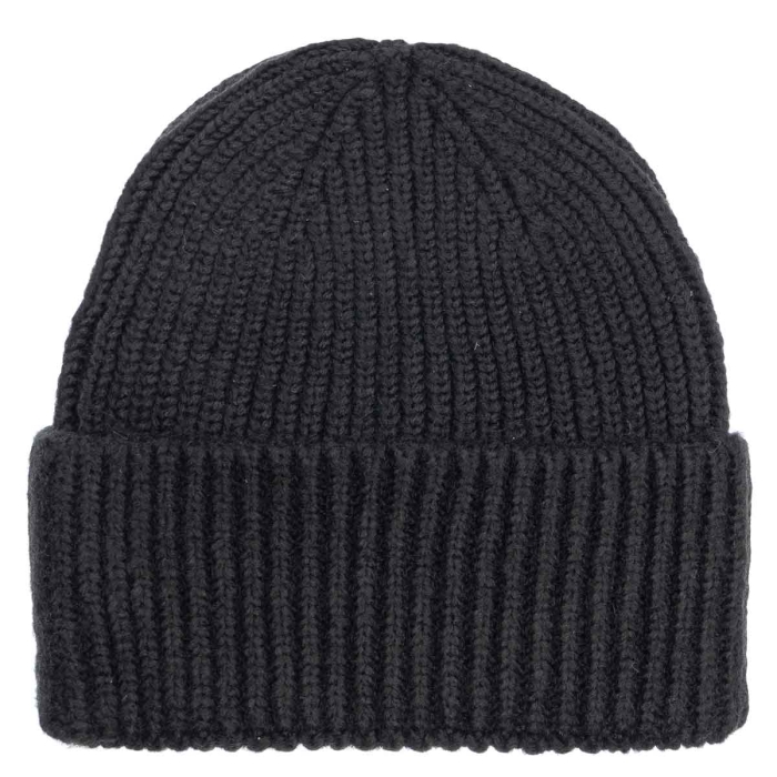 Czapka zimowa beanie czarna EM