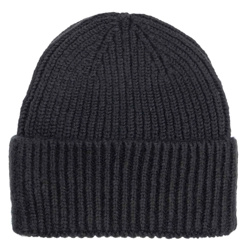 Czapka zimowa beanie czarna EM