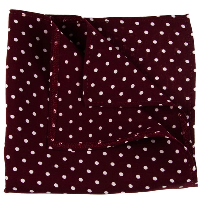 Em men's Accessories poszetka bordowa grochy.jpg
