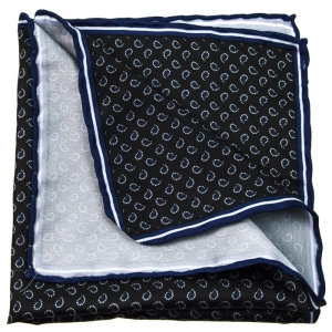 EM Men's Accessories poszetka brązowa jedwabna paisley.jpg