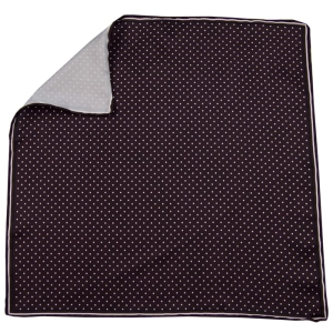 EM Men's Accessories poszetka jedwabna brązowa w kropki.jpg